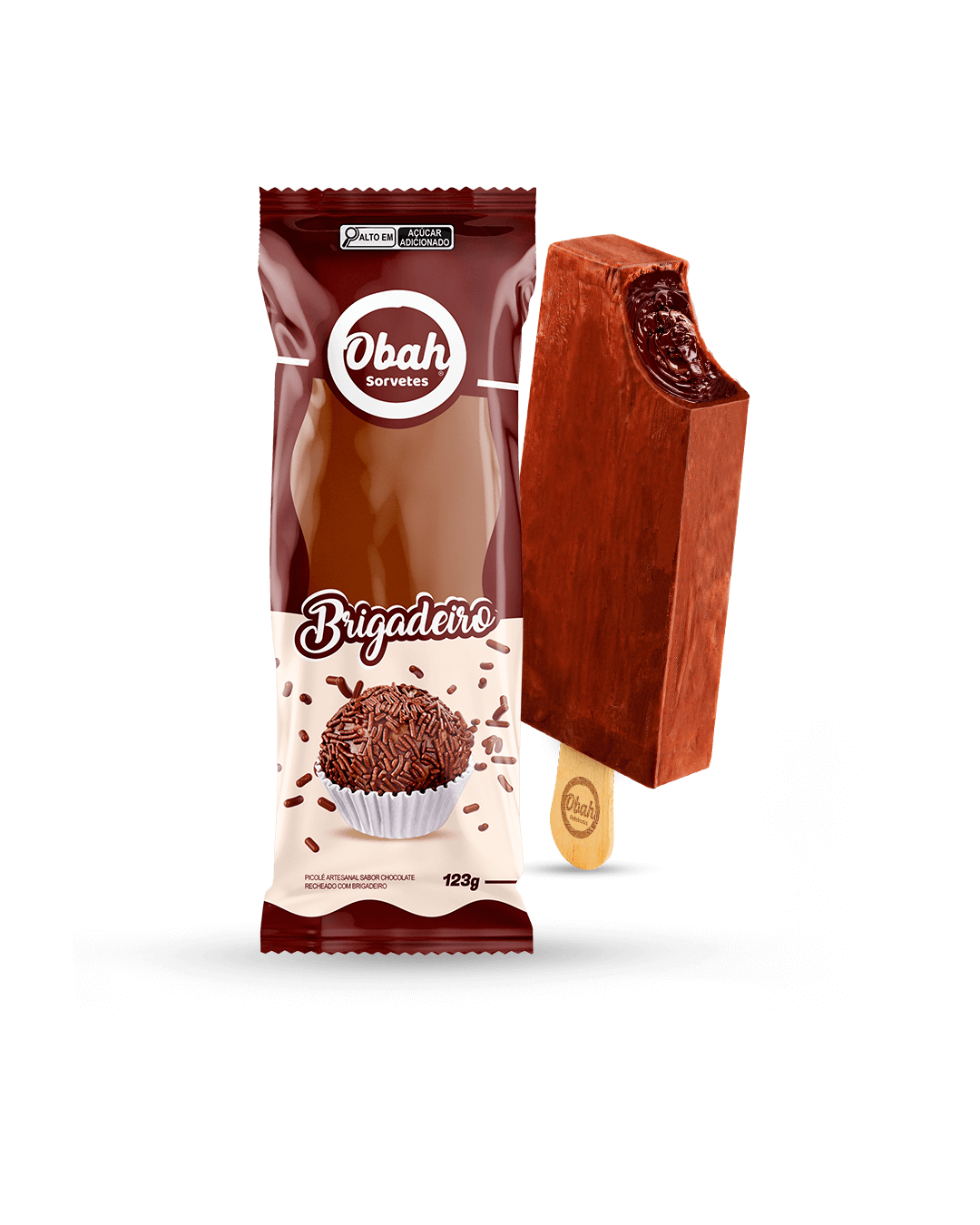 Chocolate Belga c/ Brigadeiro