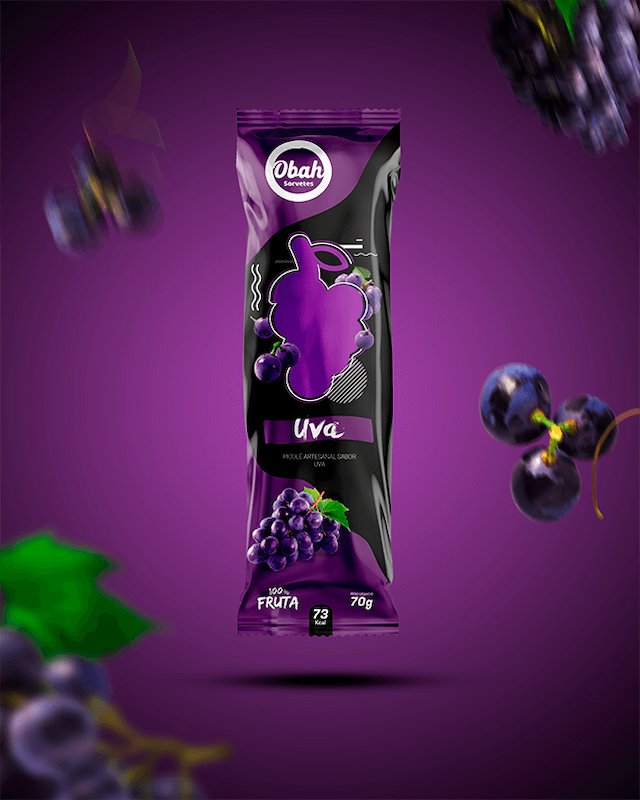Picolé de Uva
