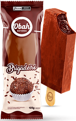 Chocolate com  Brigadeiro